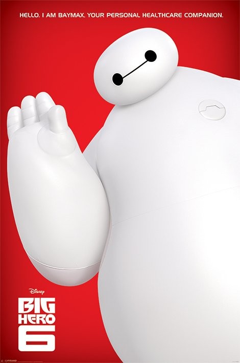 Плакат Les Nouveaux Héros - I Am Baymax