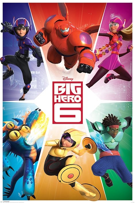 Poster Big Hero 6 - Team