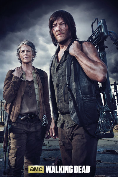 Плакат The Walking Dead - Carol and Daryl