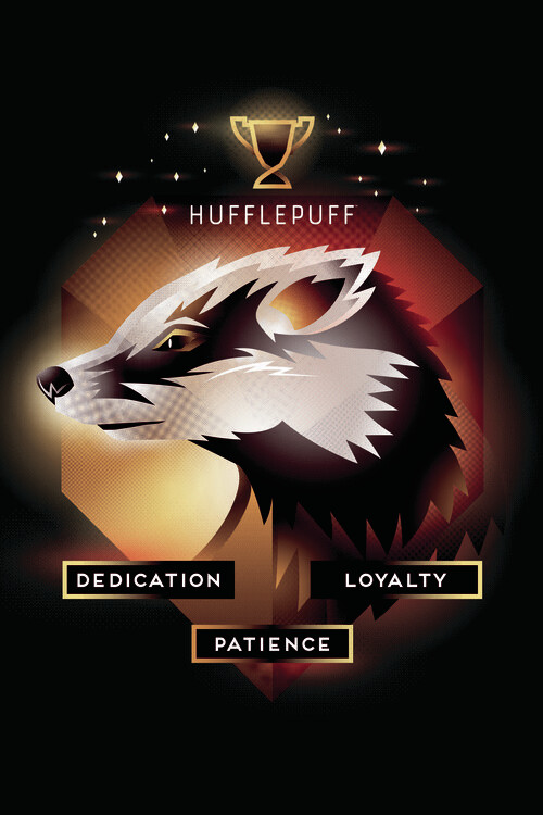 Плакат Harry Potter - Hufflepuff