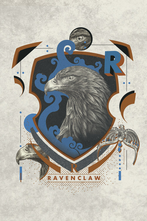 Seinätarra Harry Potter - Ravenclaw Crest
