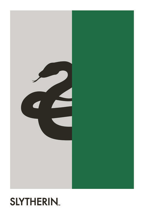 Плакат Harry Potter - Slytherin