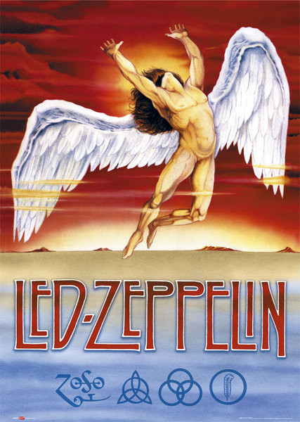 Poster Led Zeppelin - Swan Song | Wall Art | 3+1 FREE | Europosters