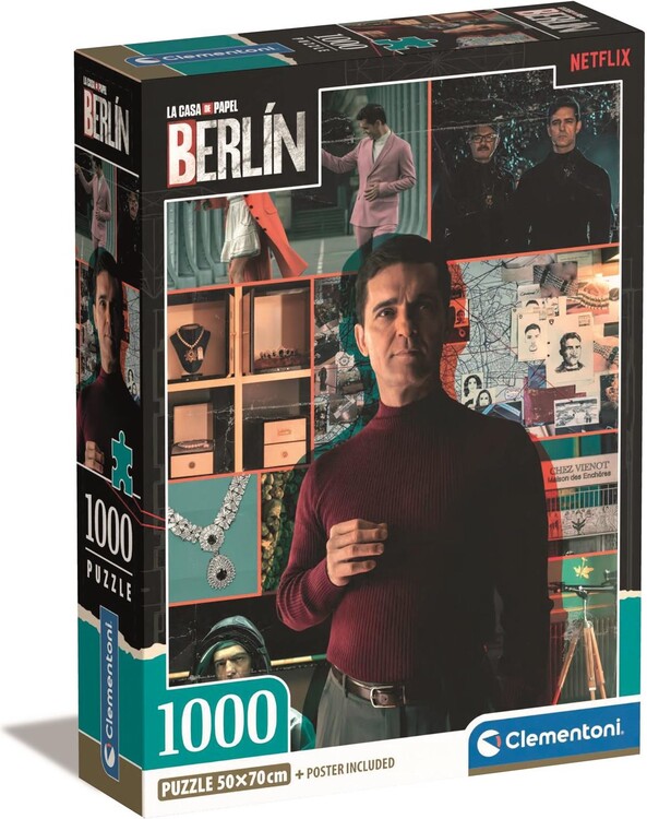 Palapeli Compact Box - La Casa De Papel - Berlin