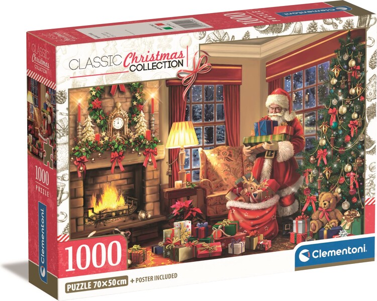 Puzzle Compact Box - Santa's Visit