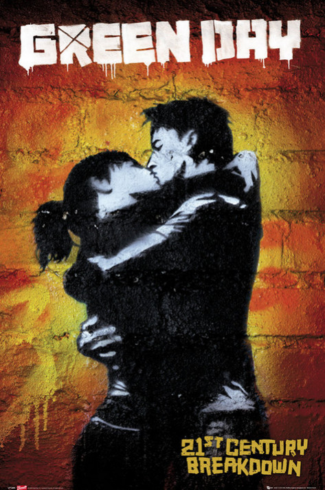 Πλαισιωμένη αφίσα Green Day - 21st Century