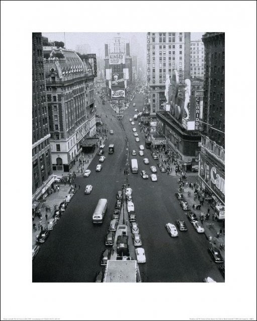 New York - Times Square, Alfred Gescheidt Картина