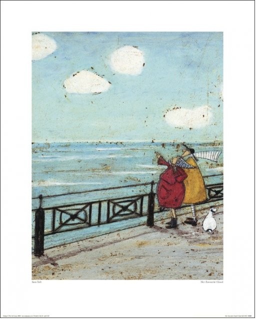Art Print Sam Toft - Her Favourite Cloud