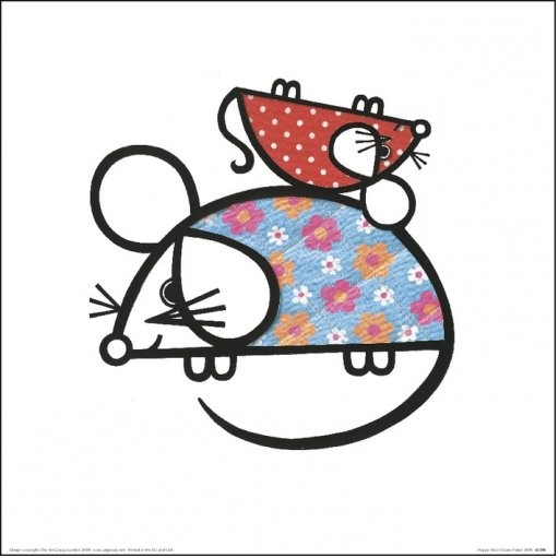 Art Print Jane Foster - Happy Mice