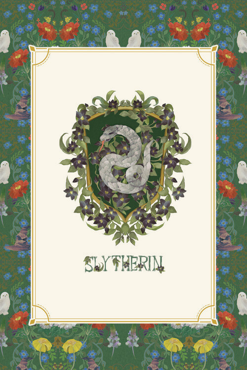 Плакат Harry Potter - Slytherin