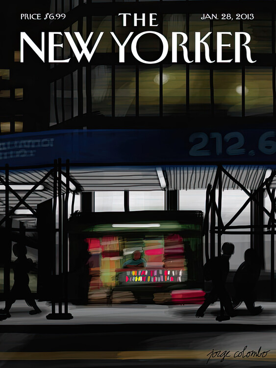 Плакат Magazine Cover 208