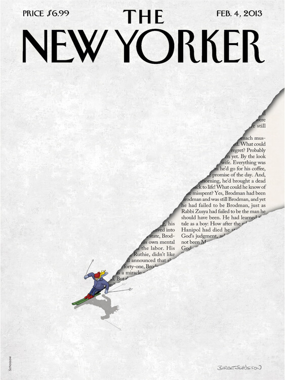 Принти на полотні Magazine Cover 309