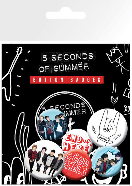 Σετ κονκάρδες 5 Seconds of Summer - Good Girls