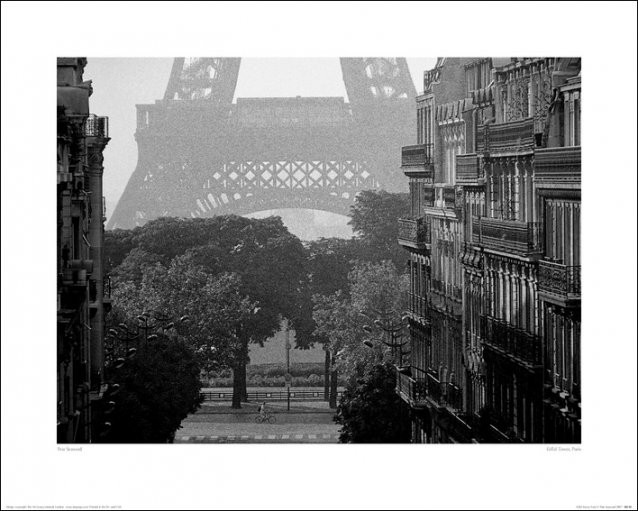 Art Print Paris - Eiffel Tower, Pete Seaward