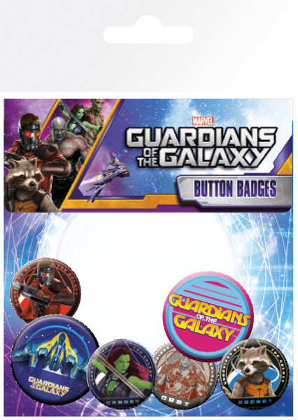 Σετ κονκάρδες Guardians Of The Galaxy - Characters