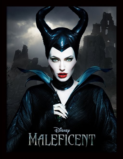 Framed Poster Maleficent - Dark