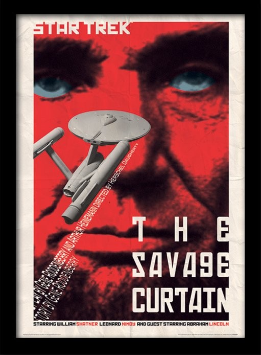 Poster emoldurado Star Trek - The Savage Curtain