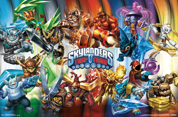 Плакат Skylanders Trap Team - Goodies