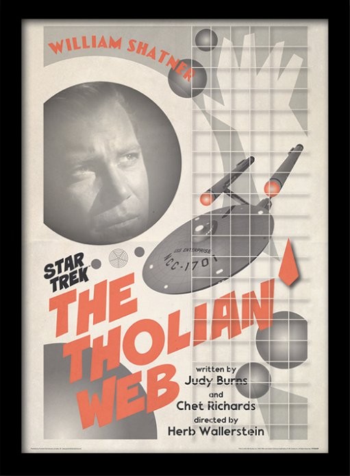 Uokvirjen plakat Star Trek - The Tholian Web