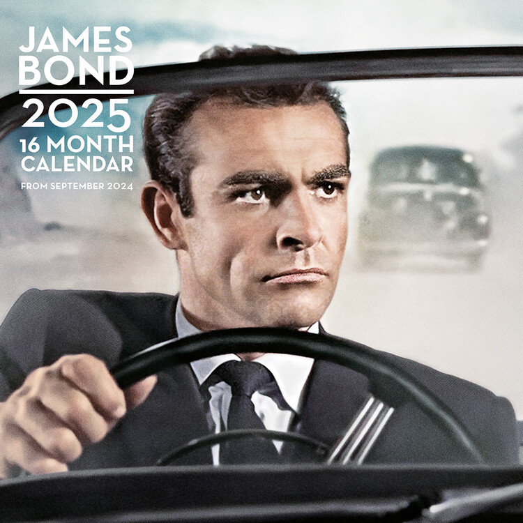 Calendar 2025 James Bond