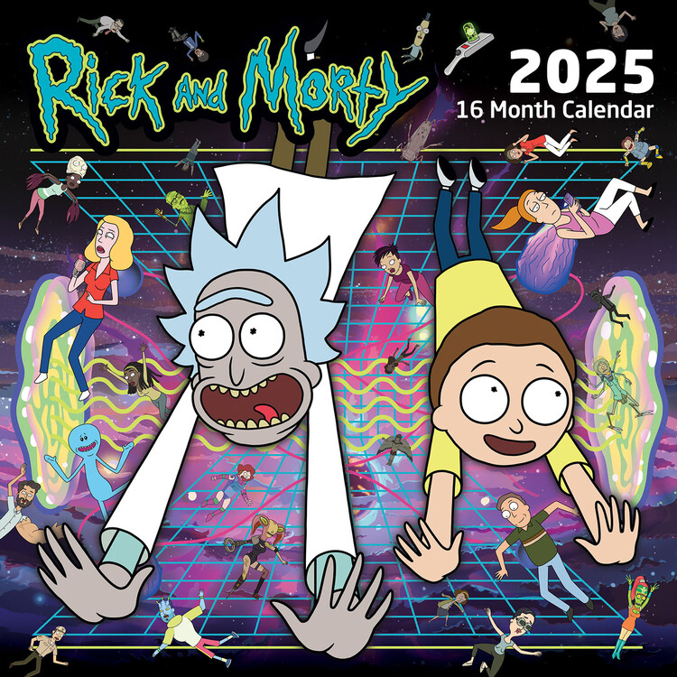 Calendar 2027 Rick and Morty