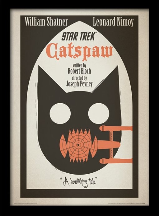 Uokvirjen plakat Star Trek - Catspaw