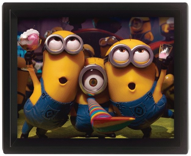 3D Poster Despicable Me - Party