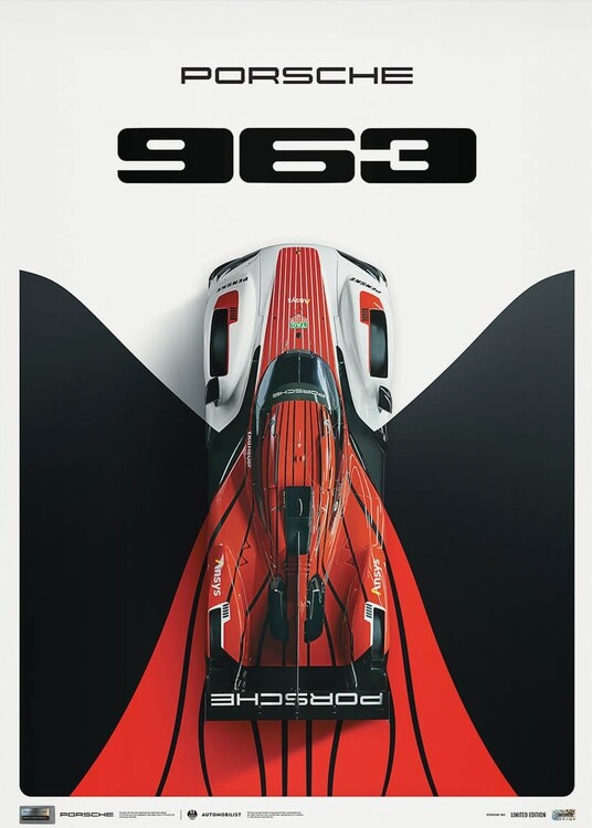 Художествен печат Porsche 963 - 2024