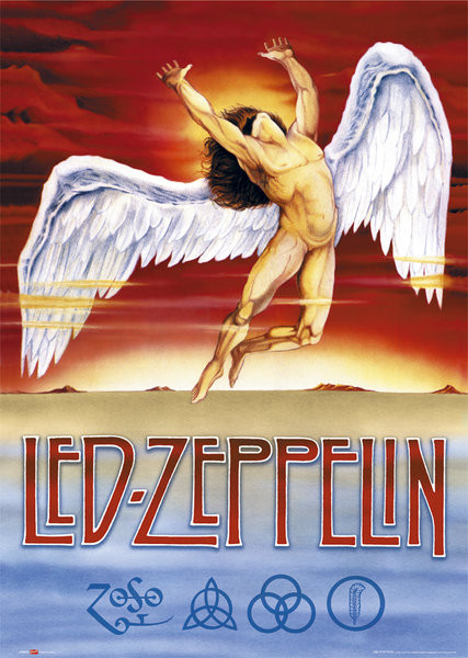 Плакат Led Zeppelin - Swan Song