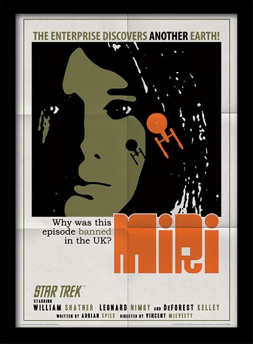 Uokvireni poster Star Trek - Miri