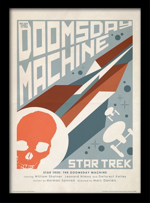 Kehystetty juliste Star Trek - The Doomsday Machine