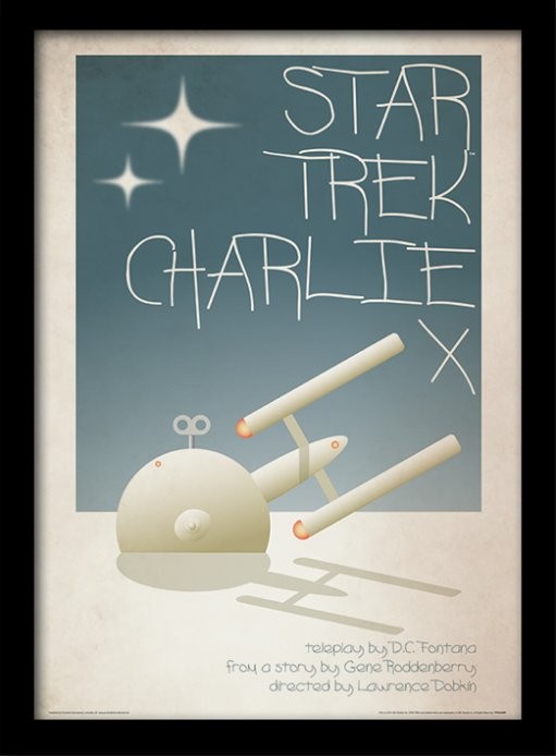 Uokvireni poster Star Trek - Charlie X