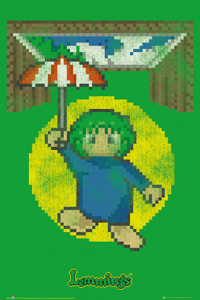 Poster Lemmings - Trap Door