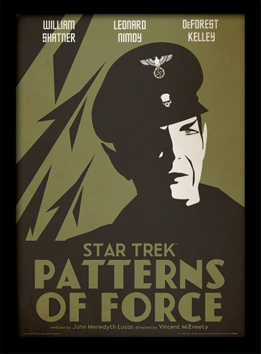 Framed poster Star Trek - Patterns Of Force