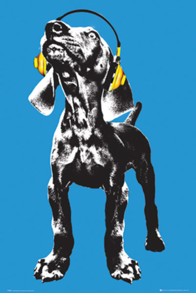 Плакат Keith Kimberlin - Weimaraner Pop Art
