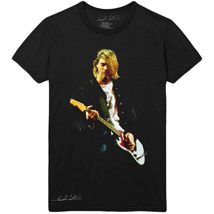 Μπλουζάκι Kurt Cobain - Guitar Photo Colour