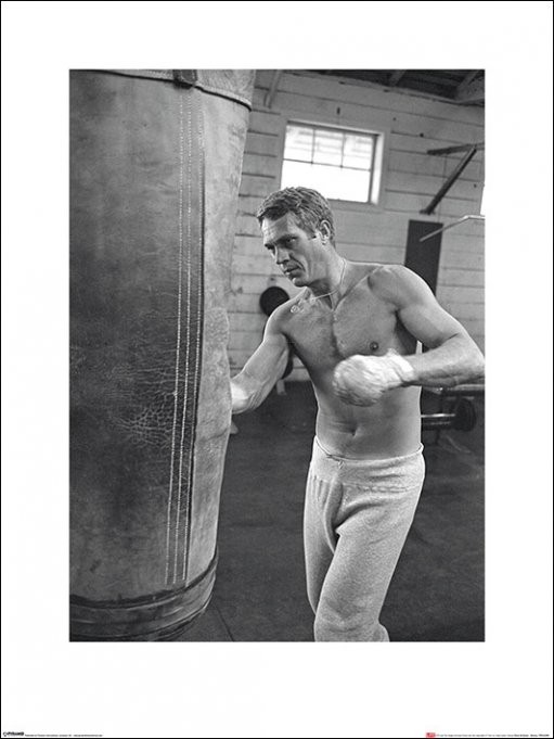 Time Life - Steve McQueen - Boxing Картина