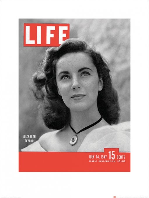Time Life - Life Cover - Elizabeth Taylor Картина