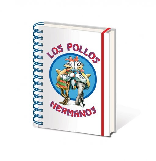 Notebook Breaking Bad - Los Pollos Hermanos A5