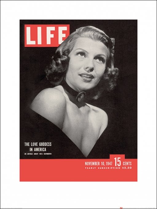 Time Life - Life Cover - Rita Hayworth Картина