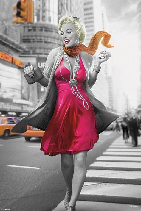 Плакат Jadei Graphics - Monroe New York Walk