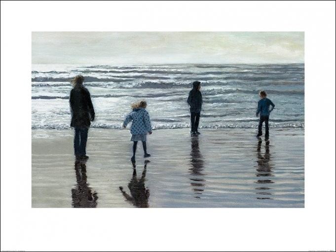 Art Print Andrew McNeile Jones - Testing The Waves