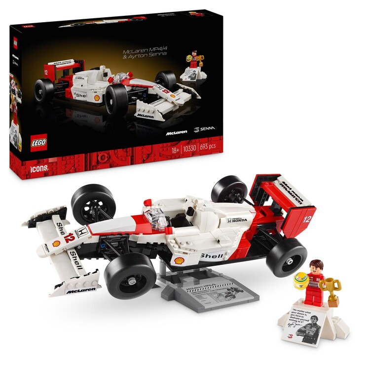 LEGO Icons - McLaren MP4/4 and Ayrton Senna  10330