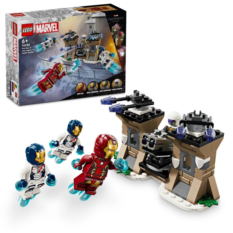 LEGO Marvel - Iron Man and Iron Legion vs. Hydra Soldier 76288