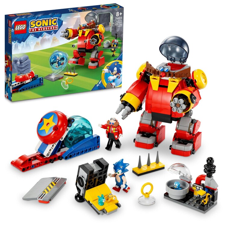 LEGO Sonic - Sonic vs. Dr. Eggman's Death Egg Robot 76993