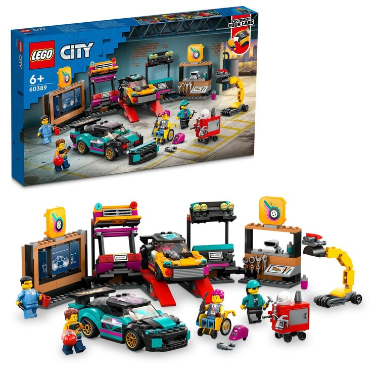 LEGO City - Tuning Car Workshop 60389