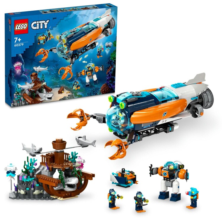 LEGO City - Deep-sea exploration submarine 60379