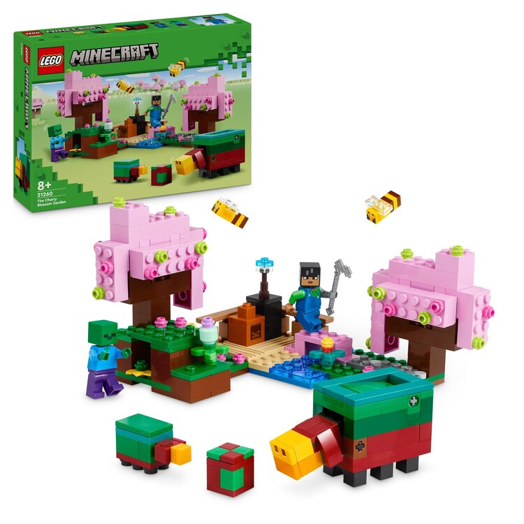 LEGO Minecraft - Garden with cherry blossoms  21260