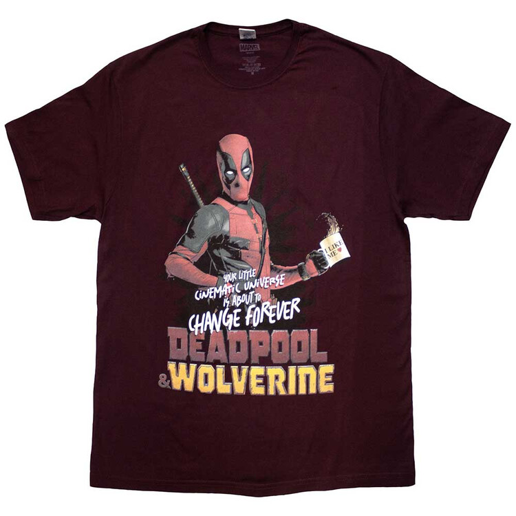 T-paita Deadpool & Wolverine - Change Universe
