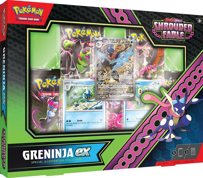 Pokmon TCG: SV6.5 Shrouded Fable - Kingdra ex/Greninja ex Special Illustration | Tips for original gifts Pokmon TCG: SV6.5 Shrouded Fable - Kingdra ex/Greninja ex Special Illustration | Tips for original gifts